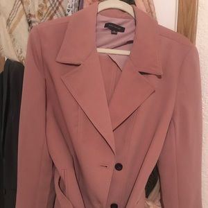 Ann Taylor pale pink blazer